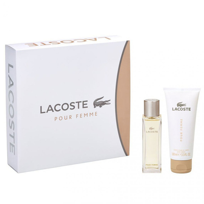 Набор Lacoste Pour Femme для женщин  - set (edp 50 ml + b/l 100 ml)