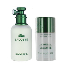 Набор Lacoste Booster для мужчин  - set (edt 125 ml + deo stick 75 ml)