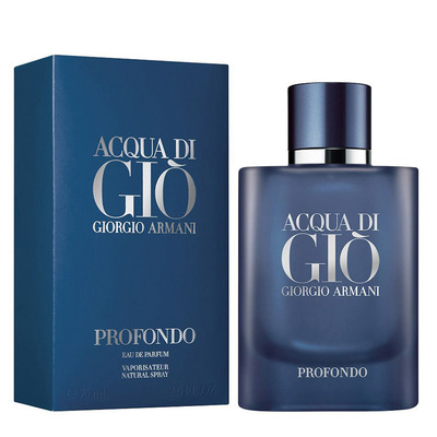 Парфюмированная вода Giorgio Armani Acqua di Gio Profondo для мужчин 