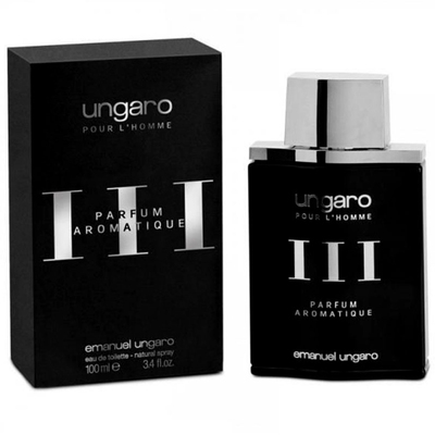 Туалетная вода Ungaro Pour L’Homme III Parfum Aromatique для мужчин 