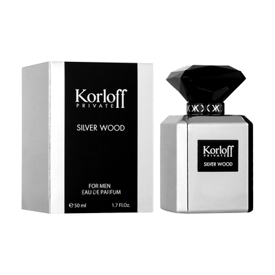 Парфюмированная вода Korloff Paris Private Silver Wood для мужчин  - edp 50 ml