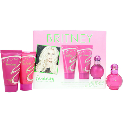 Набор Britney Spears Fantasy для женщин  - set (edp 15 ml + body scrub 50 ml + s/g 50 ml)