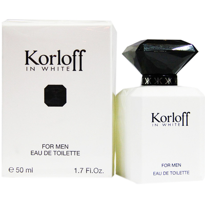 Туалетная вода Korloff Paris Korloff In White для мужчин  - edt 50 ml