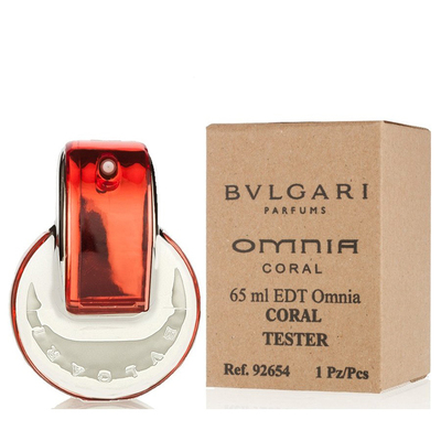 Туалетна вода Bvlgari Omnia Coral для жінок  - edt 65 ml tester