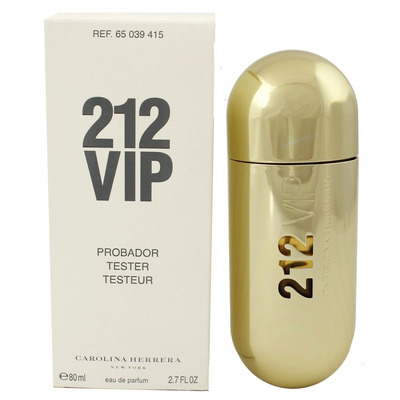 Парфумована вода Carolina Herrera 212 VIP для жінок (оригінал) - edp 80 ml tester 