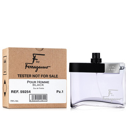 Туалетна вода Salvatore Ferragamo F by Ferragamo pour Homme Black для чоловіків (оригінал) - edt 100 ml tester