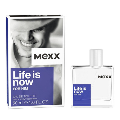 Туалетна вода Mexx Life is Now for Him для чоловіків (оригінал) - edt 50 ml