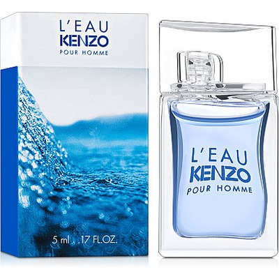 Туалетна вода Kenzo LANDamp;#39;Eau Kenzo pour homme для чоловіків (оригінал) - edt 5 ml mini
