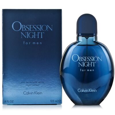 Туалетна вода Calvin Klein Obsession Night For Men для чоловіків  - edt 125 ml 