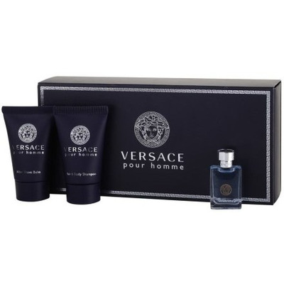 Набір Versace pour Homme для чоловіків (оригінал) - set (edt 50 ml+ s/g 50+ a/sh balm 50) 