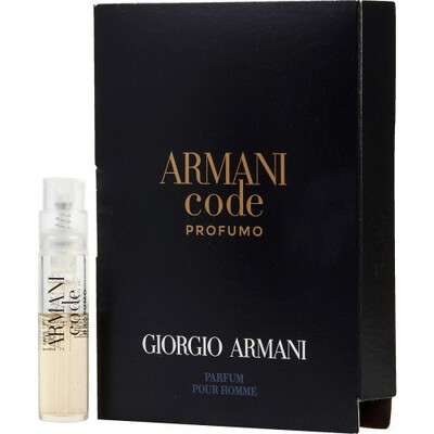Парфюмированная вода Giorgio Armani Armani Code Profumo для мужчин  - edp 1.2 ml vial 