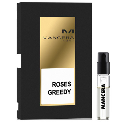 Парфюмированная вода Mancera Roses Greedy для мужчин и женщин  - edp 2 ml vial 