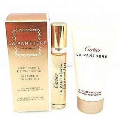Набор Cartier La Panthere для женщин  - set (edp mini 9 ml + bl 30 ml)
